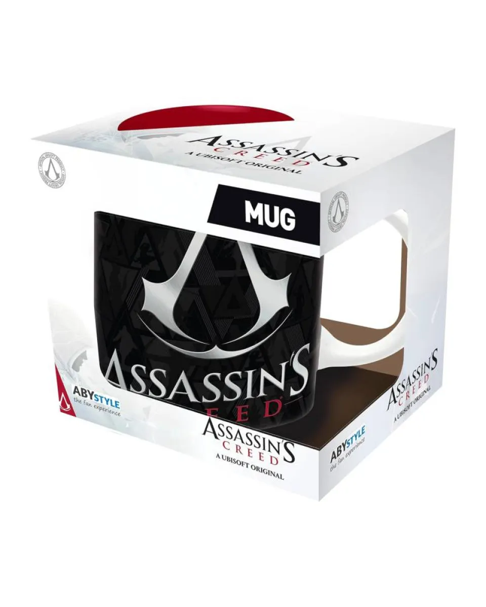Šolja AbyStyle - Assassin´s Creed - Black & Red Crest 