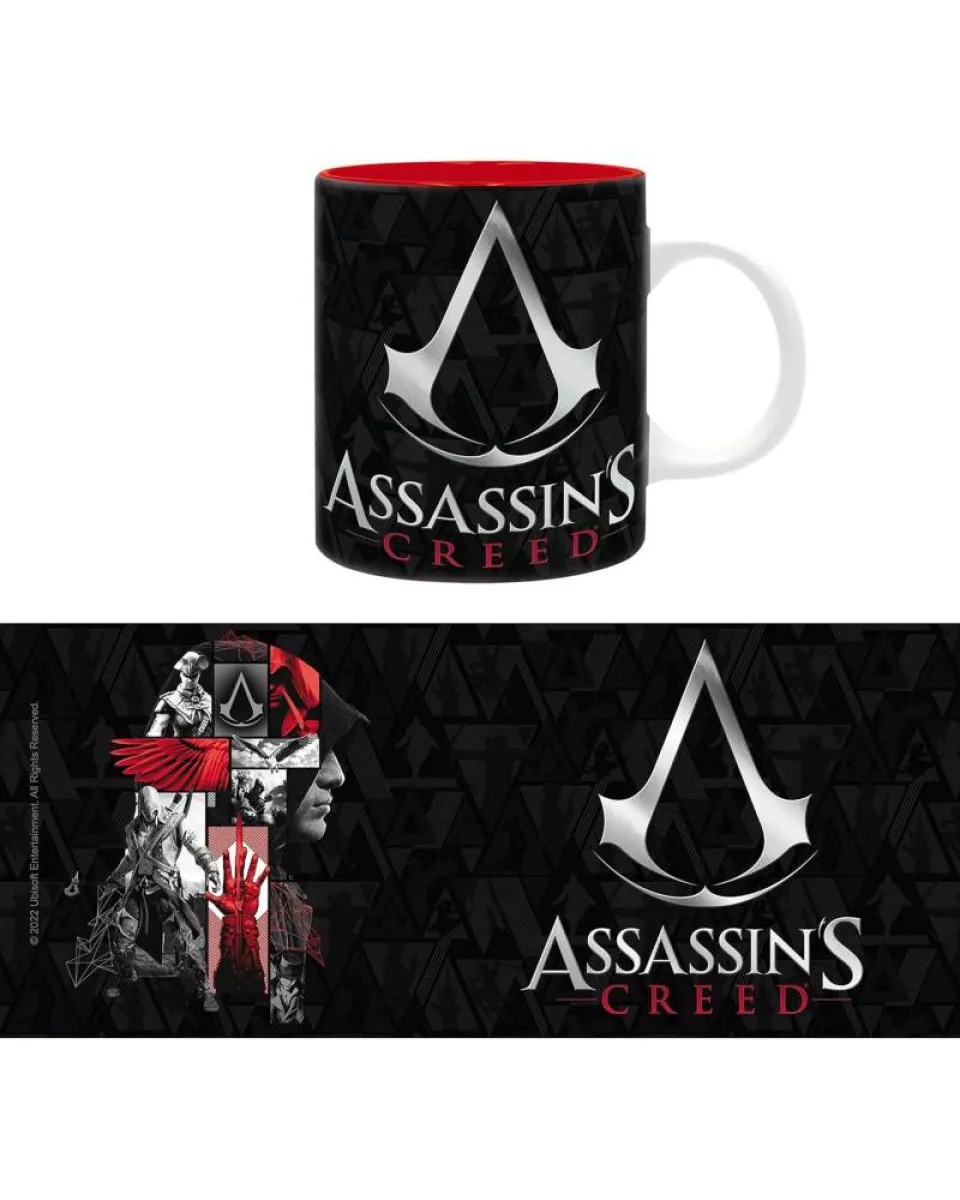 Šolja AbyStyle - Assassin´s Creed - Black & Red Crest 
