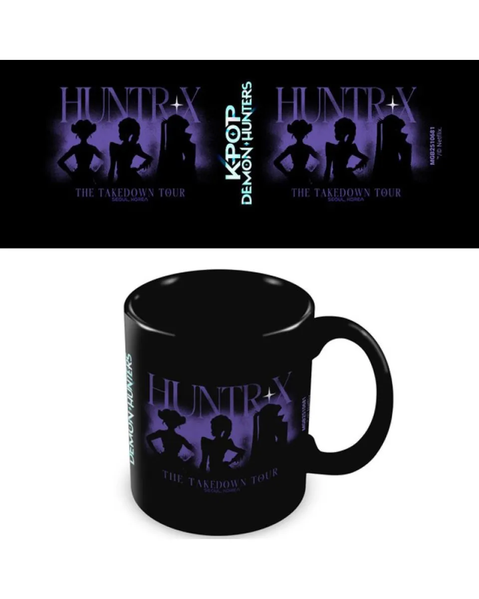 Šolja KPop Demon Hunters - Huntrix Mug - Black v2 