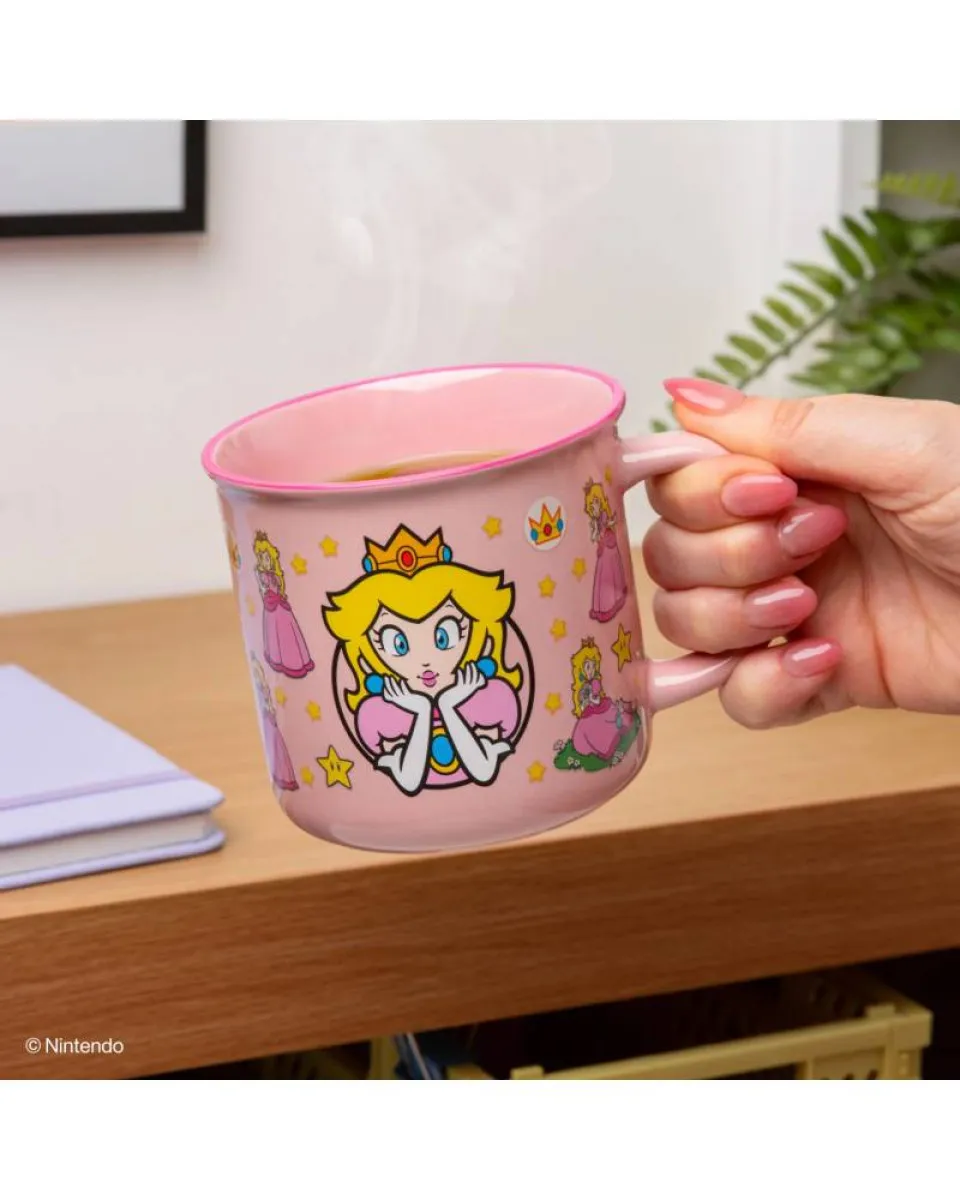 Šolja Paladone - Super Mario - Princess Peach Heat Change Mug 