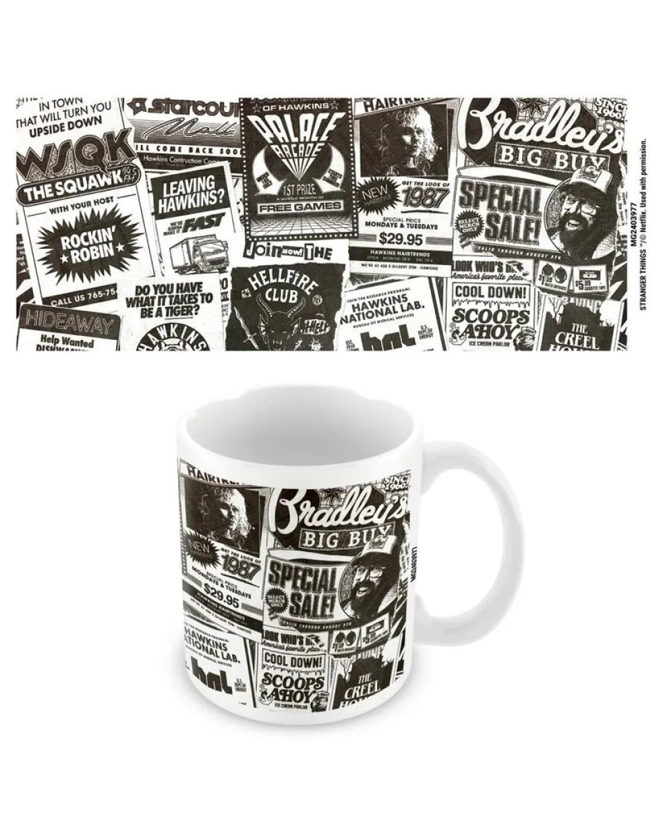 Šolja Stranger Things - Newspaper Mug 