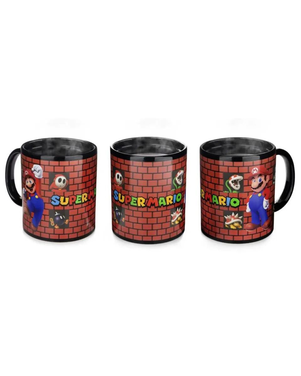 Šolja Super Mario - Bricks - Heat Change Mug 