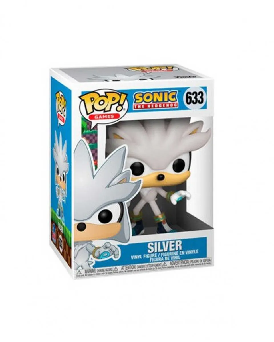Bobble Figure Sonic POP! - The Hedgehog 30th Anniversary Silver 
