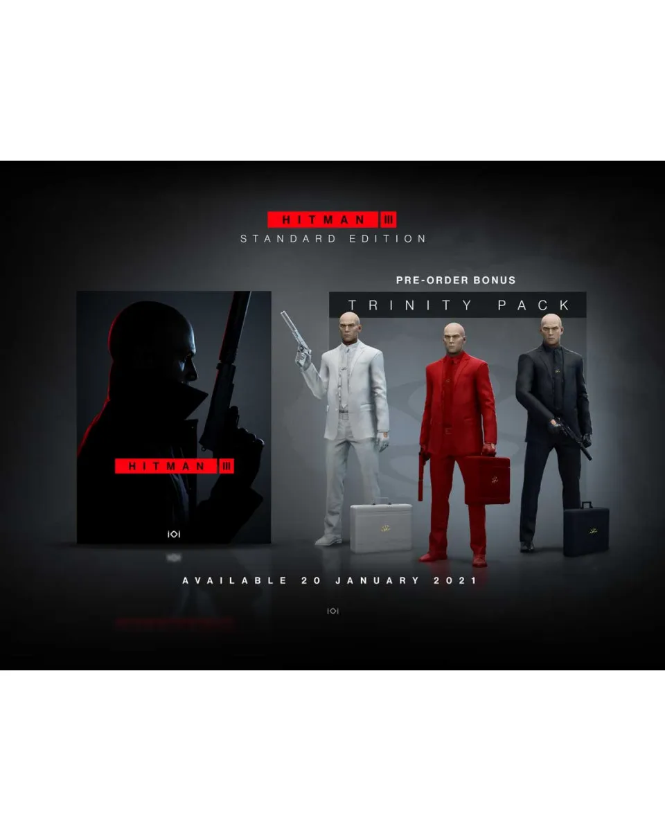 PS4 Hitman 3 Deluxe edition 