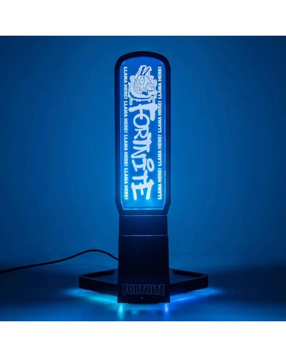 Stalak za slušalice Paladone - Fortnite Headphone Stand With Light 