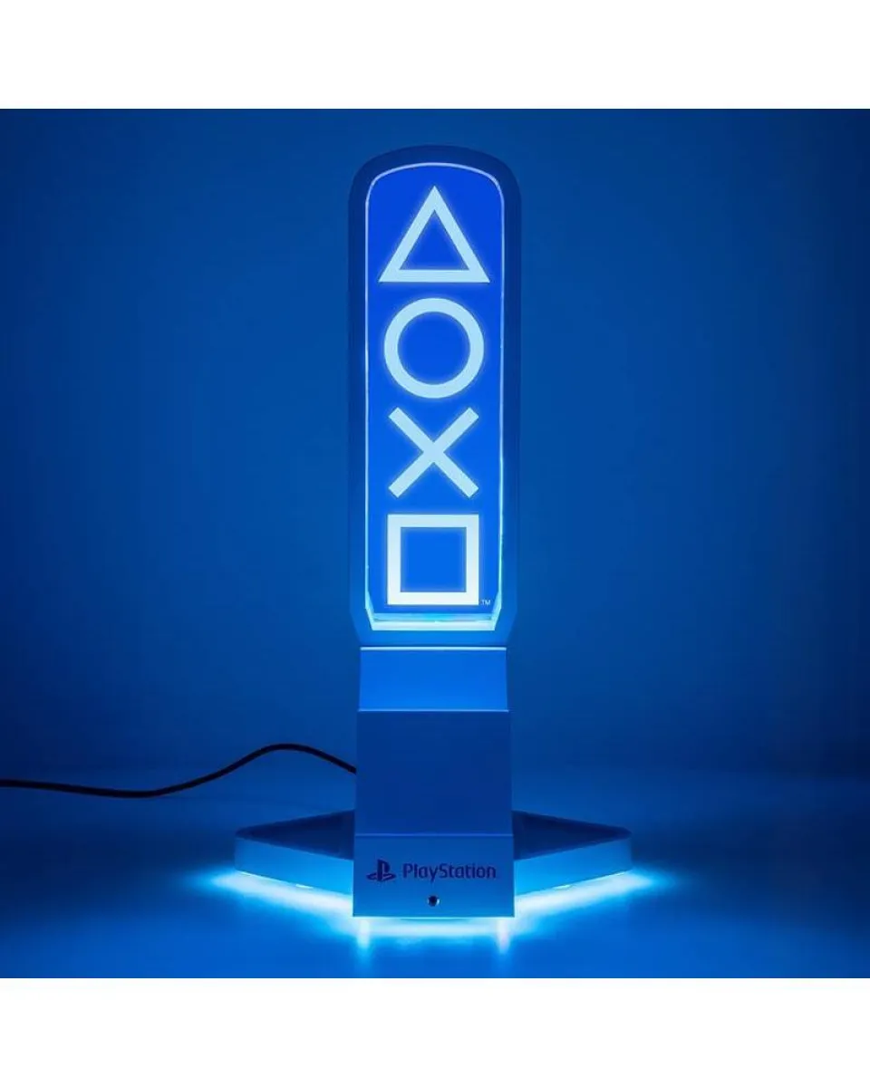 Stalak za slušalice Paladone - Playstation Headphone Stand With Light 