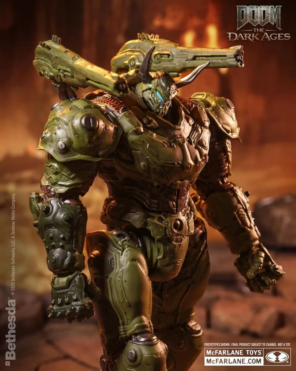 Statue Doom Eternal - The Dark Ages - PVC Slayer Atlan