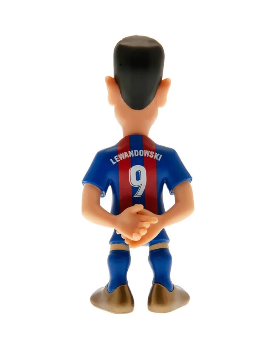 Statue Football Stars Minix - FC Barcelona - Robert Lewandowski 