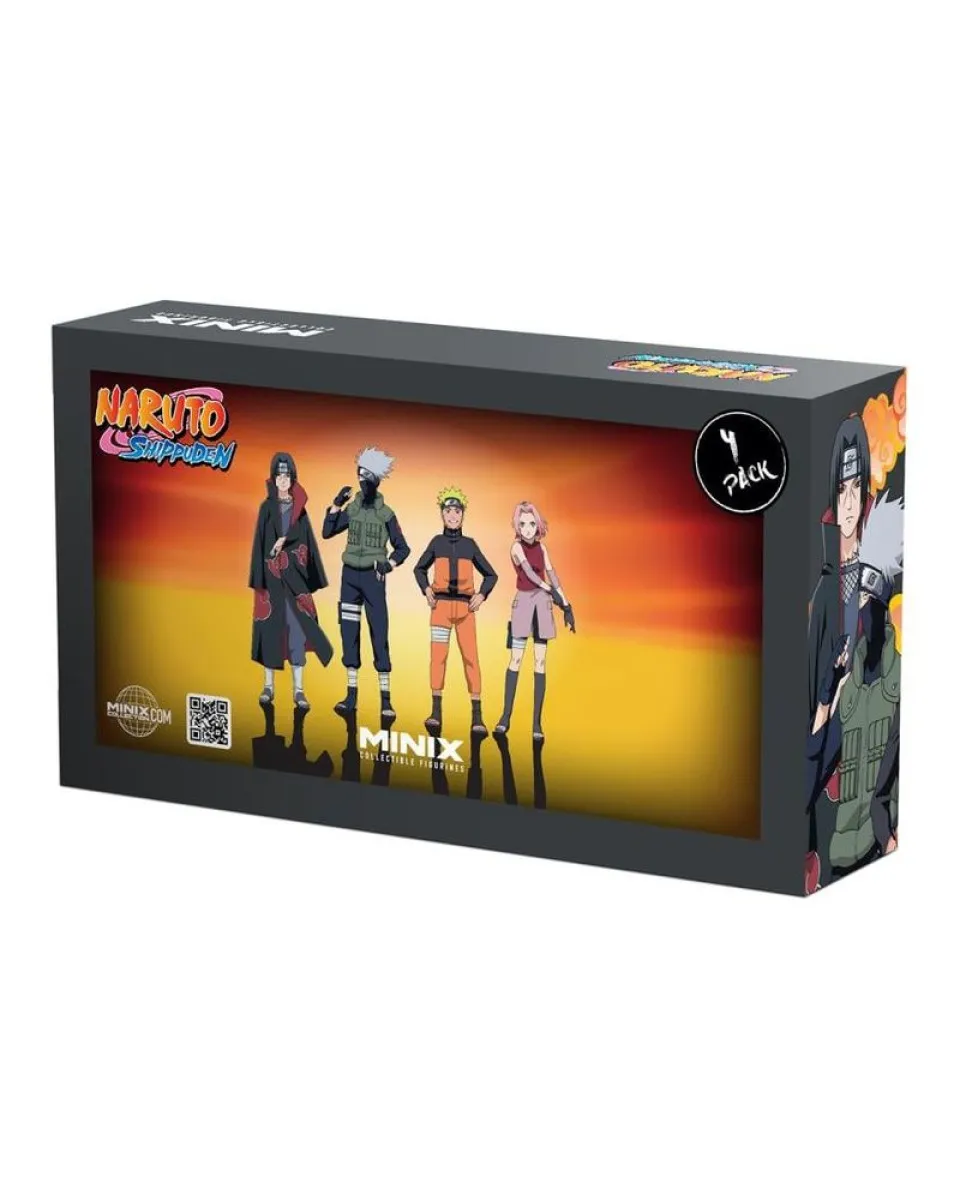 Statue Minix - Naruto Shippuden - 4 pack 