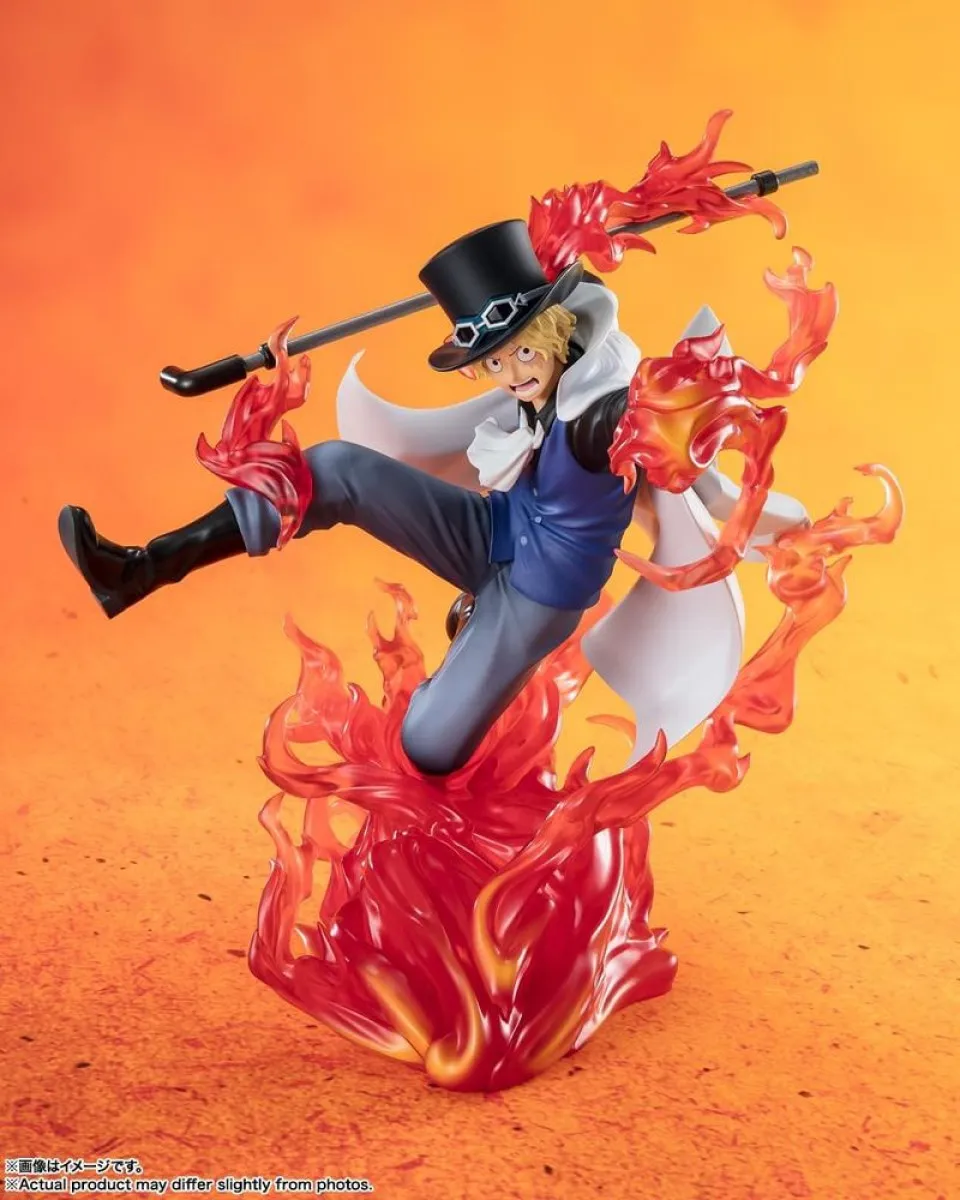 Statue One Piece - ZERO Extra Battle - Sabo Fire Fist Rook Check 