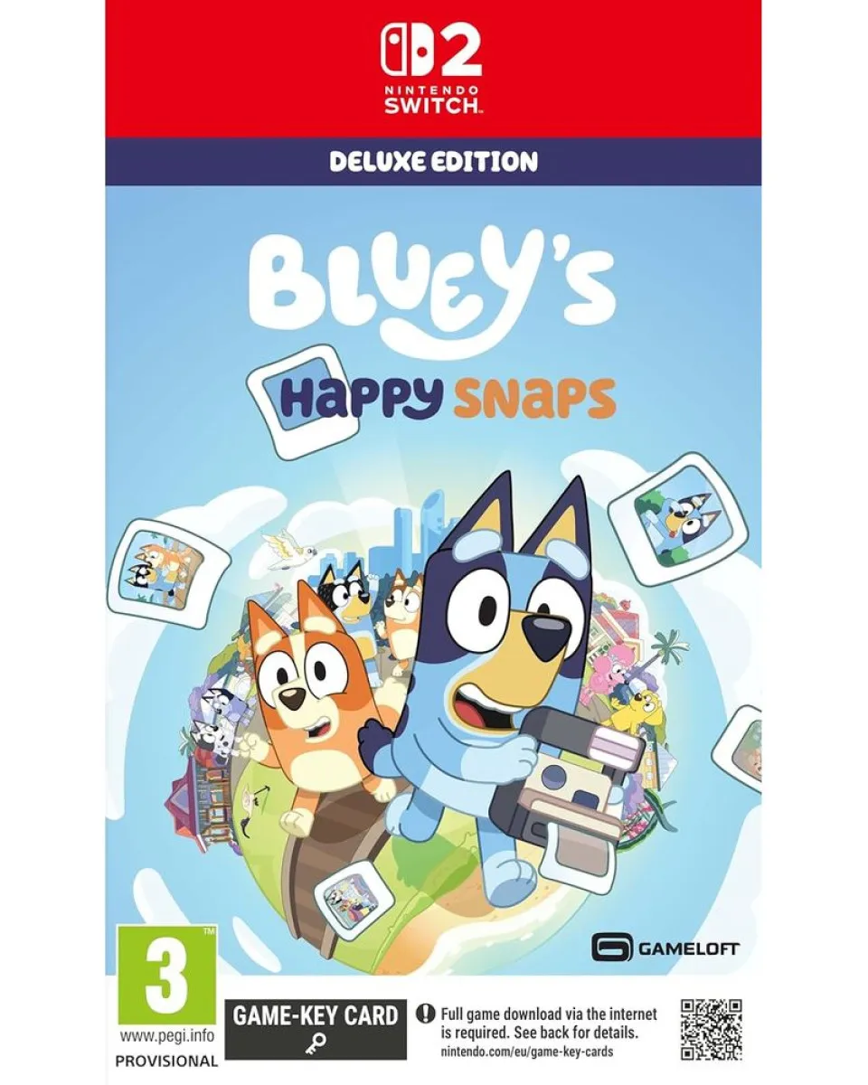 Switch 2 Bluey's Happy Snaps - Deluxe Edition 