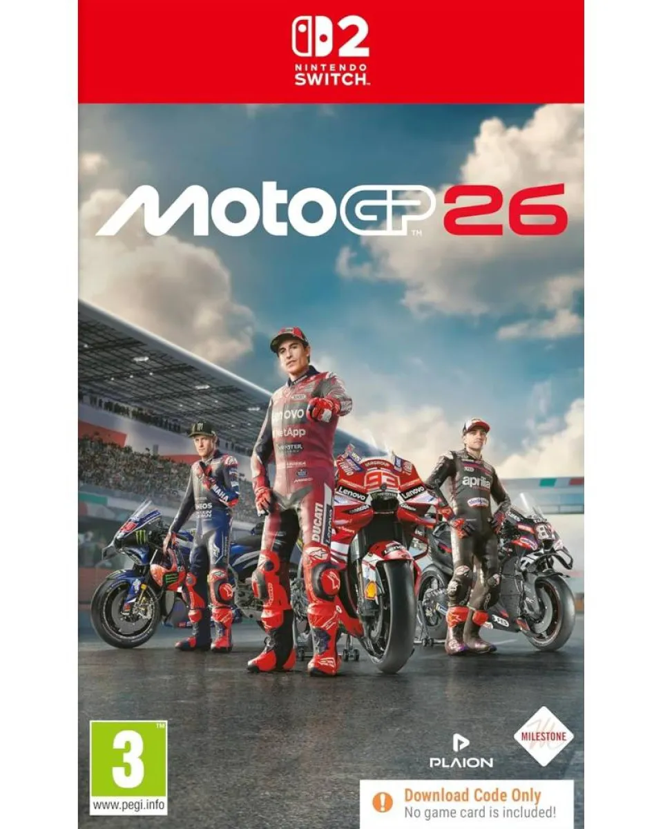 Switch 2 MotoGP 26 - Day One Edition - Code in a Box 