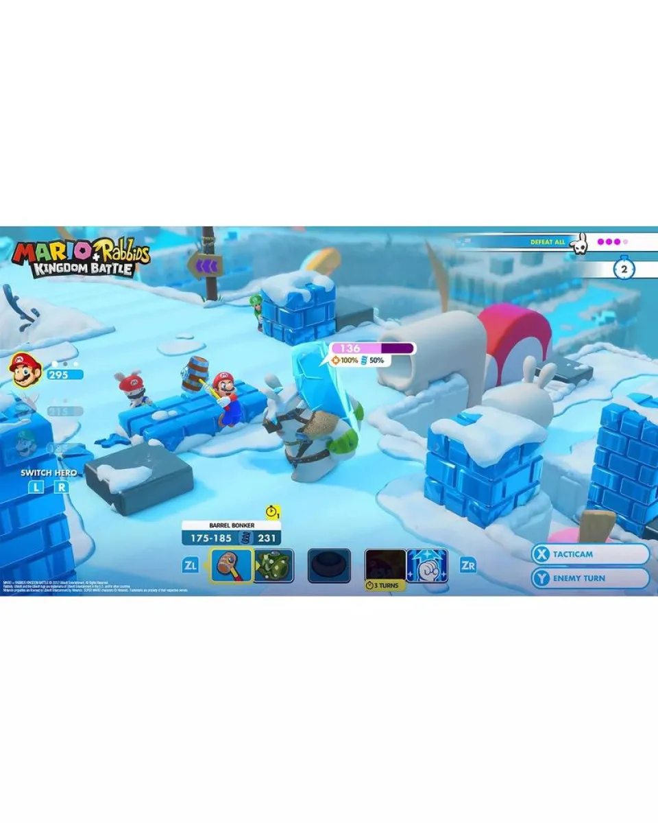 Switch Mario + Rabbids Double Pack (Kingdom Battle + Sparks of Hope) - Code in a Box 