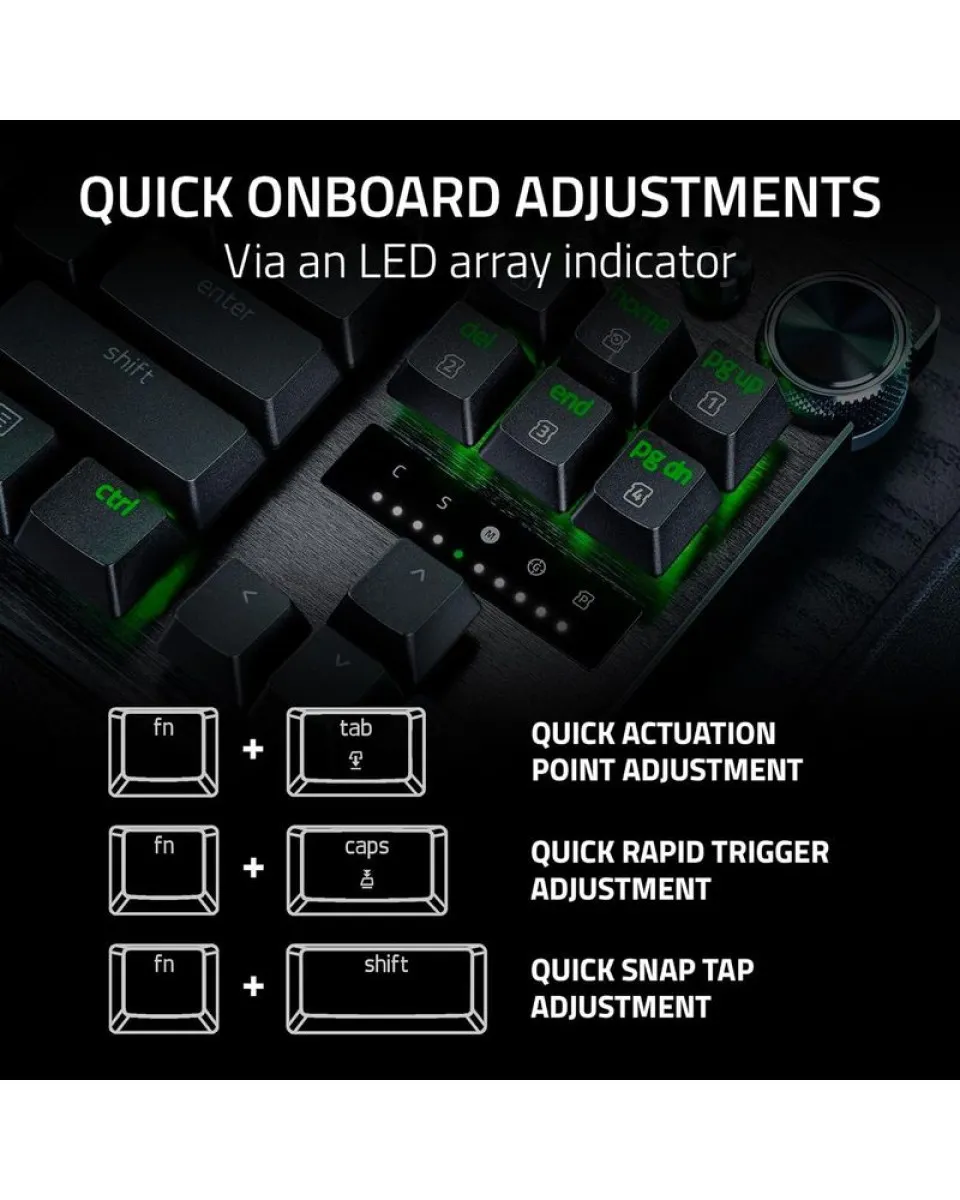 Tastatura Razer Huntsman V3 Pro Tenkeyless 8KHz - Analog Optical Esports Keyboard - US Layout 