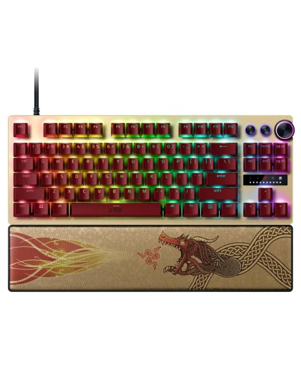 Tastatura Razer Huntsman V3 Pro Tenkeyless - Analog - Counter Strike 2 Edition 