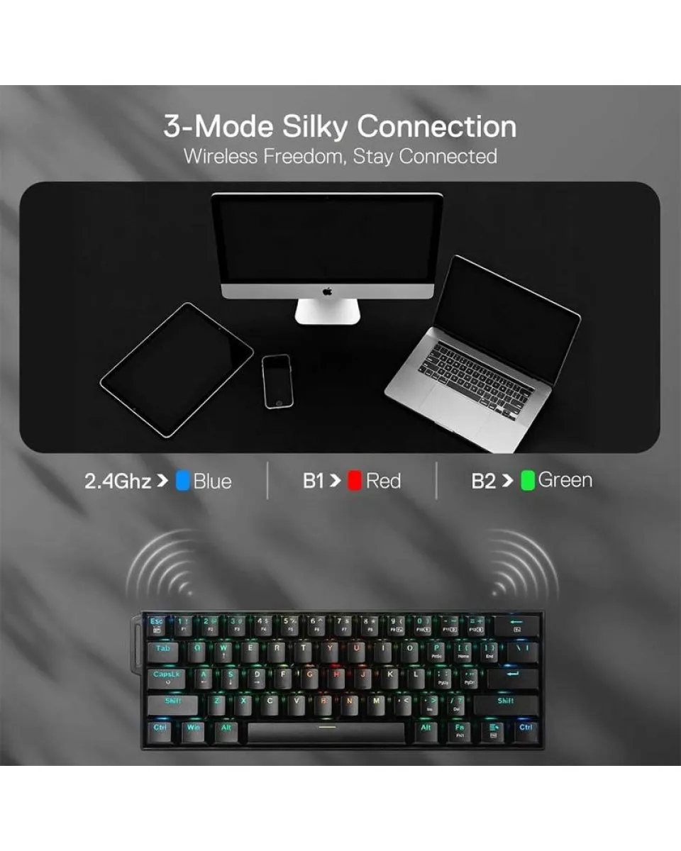 Tastatura Redragon Draconic Pro Plus K530 RGB 