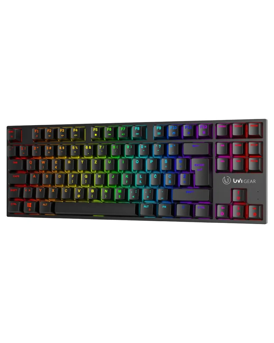 Tastatura UVI Greed Mini V2 TKL – RGB – MX Brown – SRB (YU) 