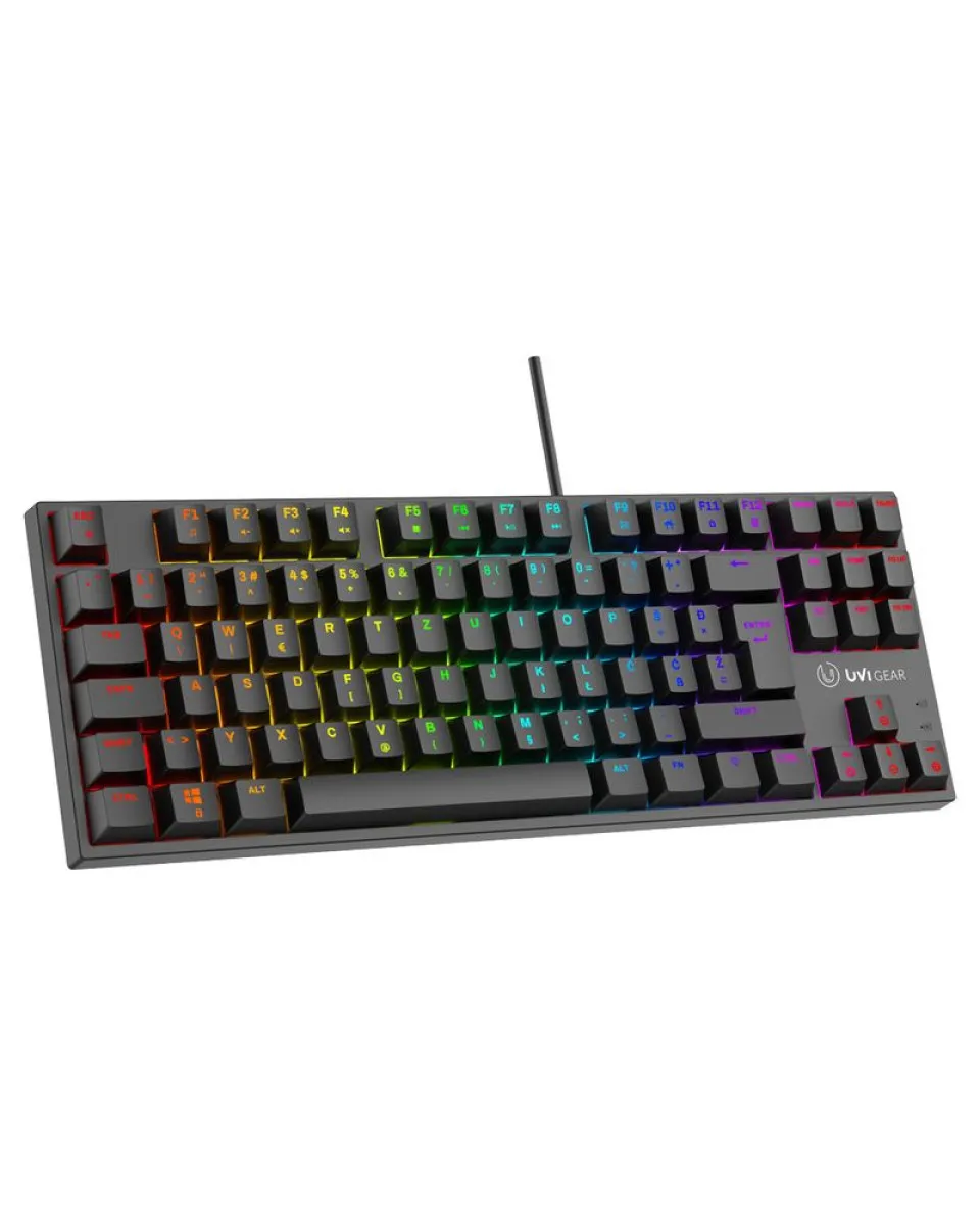 Tastatura UVI Greed Mini V2 TKL – RGB – MX Brown – SRB (YU) 