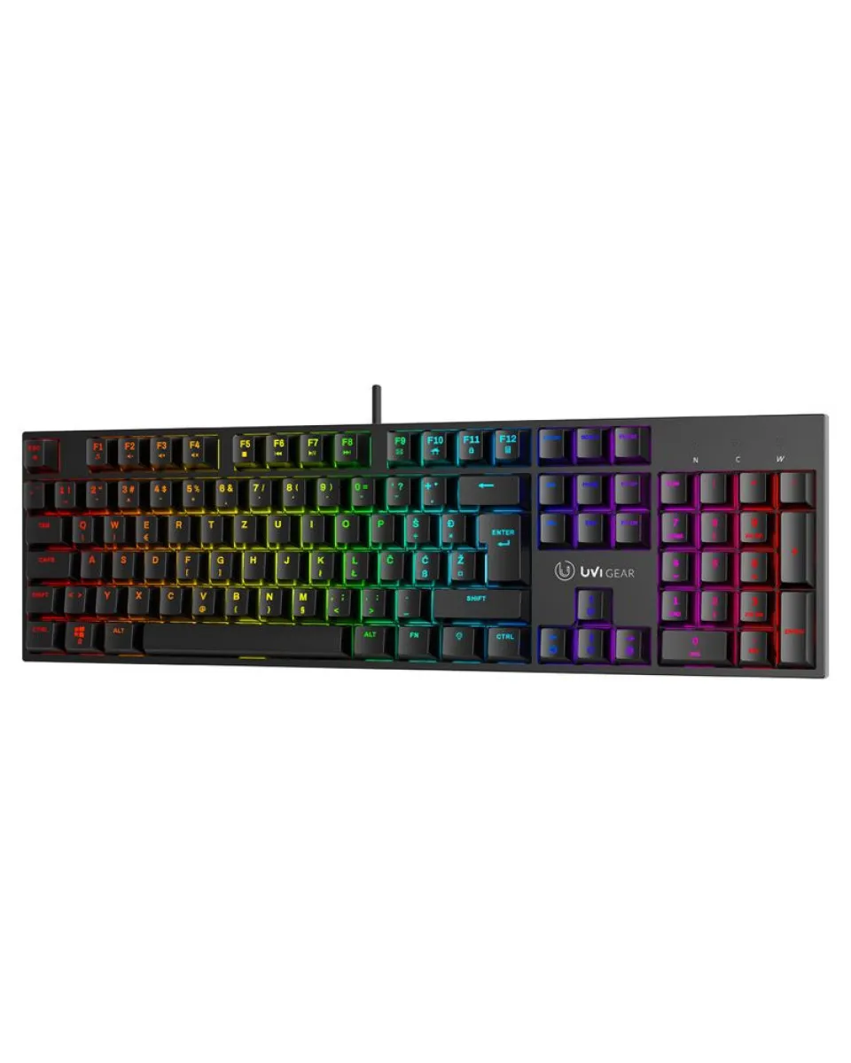 Tastatura UVI Greed V2 Full RGB – MX Brown – SRB (YU) 