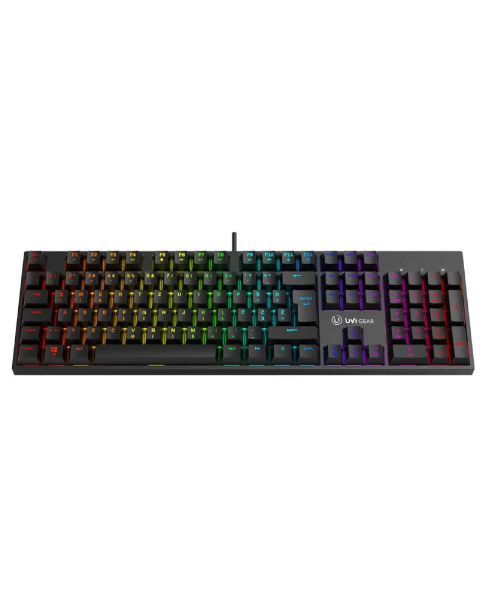 Tastatura UVI Greed V2 Full RGB – MX Brown – SRB (YU) 