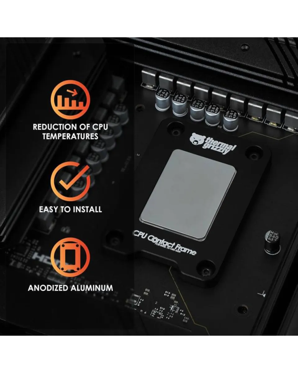 Thermal Grizzly CPU Contact Frame - Intel 13th And 14th Gen Cpu 
