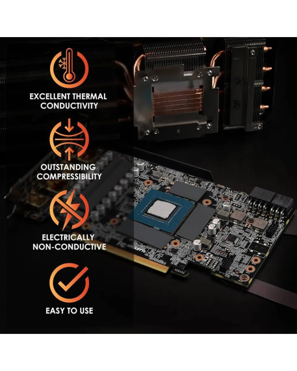 Thermal Pad Thermal Grizzly Minus Pad Pro 100x100 2mm 2Pcs 