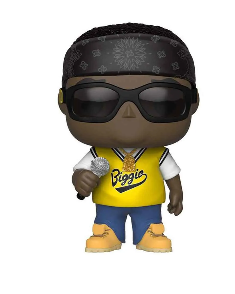 Bobble Figure Rocks - Notorious B.I.G. POP! - Biggie Jersey 