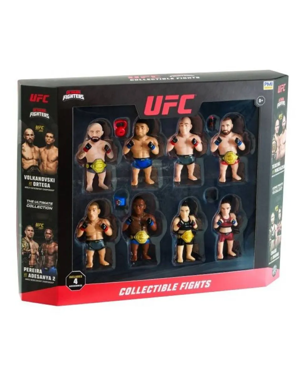 Statue - UFC Octagon Fighters S1 - Collectible Fights - 8 Pack 