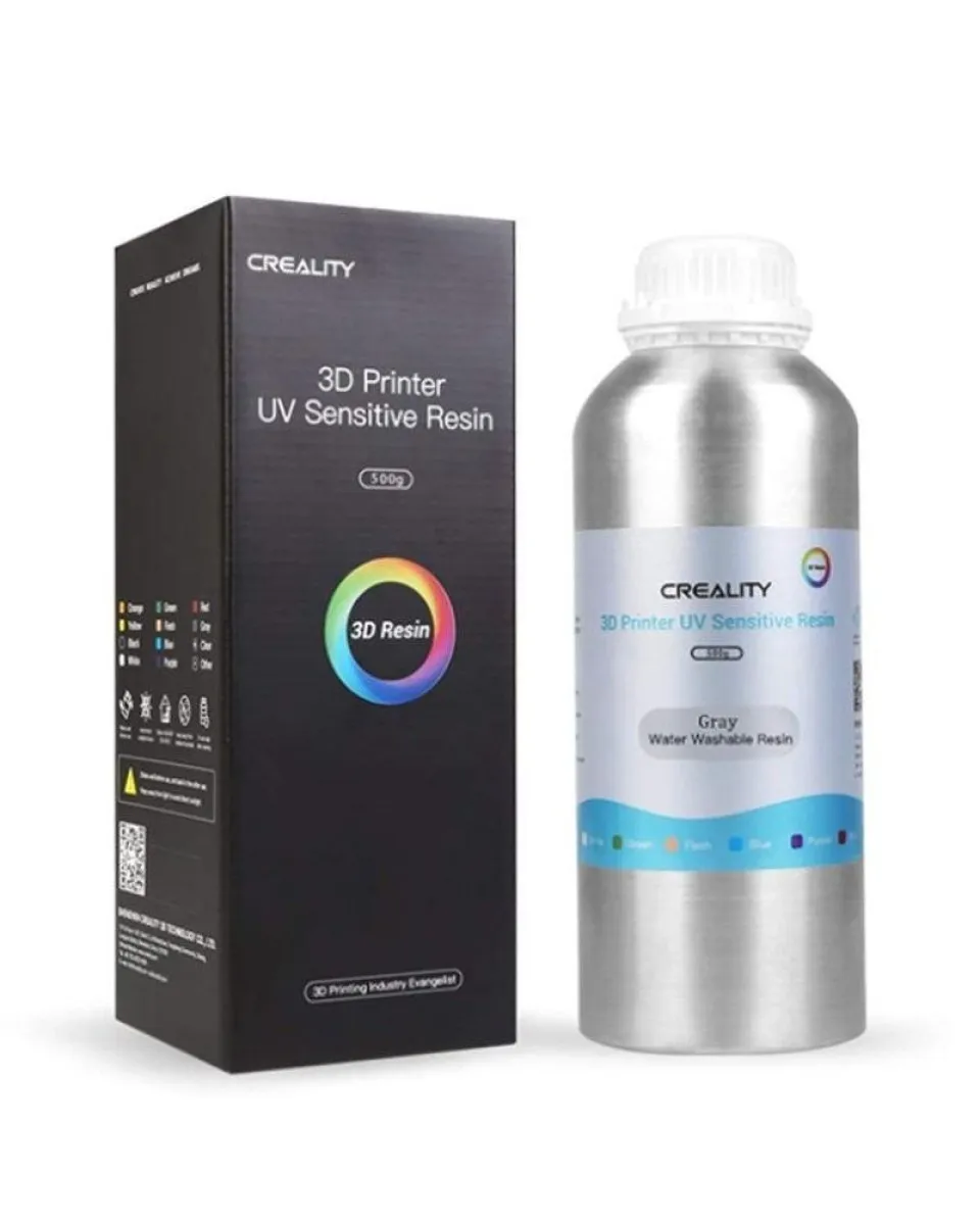 Water Washable Resin Creality Gray 500Gr 