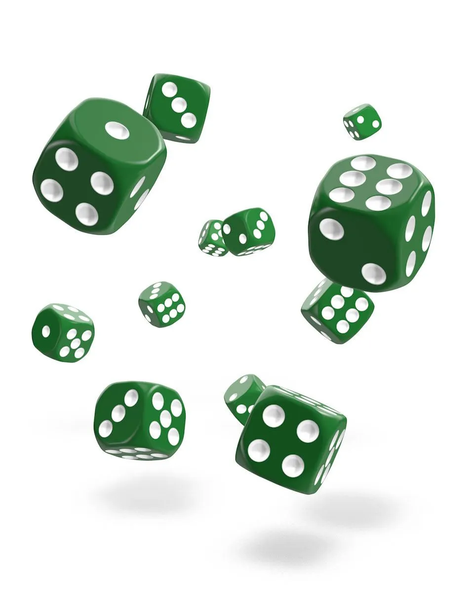 Kockice Oakie Doakie Dice D6 Dice 12 mm Solid - Green (36) 