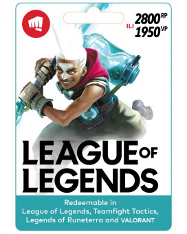 Riot Points Pin Code 2800RP League of Legends 