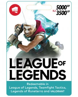 Riot Points Pin Code 5000RP League of Legends
