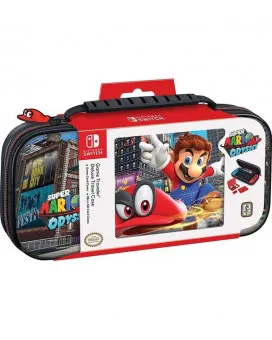 Torbica BigBen Deluxe Travel Case & Cartridge Case - Super Mario - Odyssey