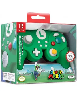 Gamepad PDP Wired Fight Pad Pro - Super Mario - Luigi 