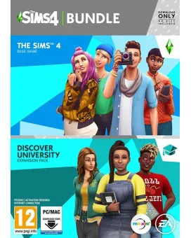 PCG The Sims 4 + Discover University 