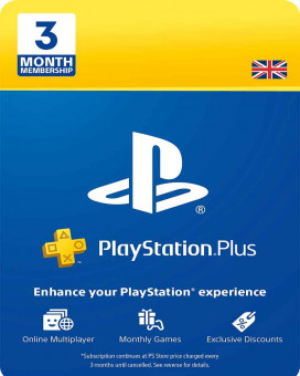 Playstation Plus PSN pretplata - 90 dana - UK