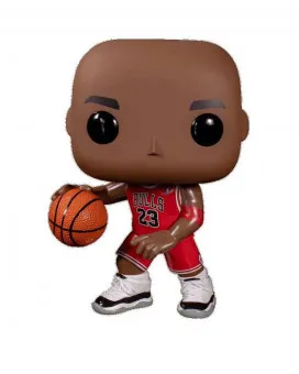 Bobble Figure Basketball NBA - Chicago Bulls POP! Oversized - Michael Jordan (Red Jersey) 
