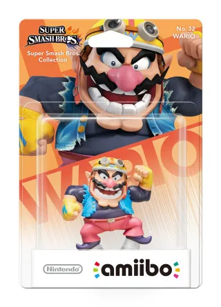 Amiibo Super Smash Bros - Wario No. 32 