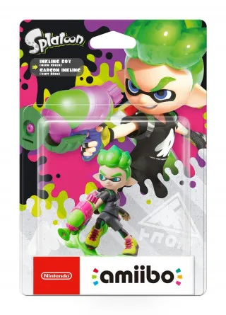 Amiibo Splatoon - Green Boy 