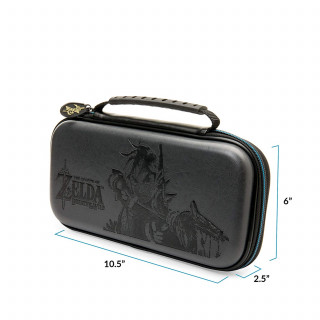 Torbica Deluxe Travel Case & Cartridge Case - The Legend of Zelda - Breath of the Wild - Grey 