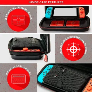 Torbica BigBen Deluxe Travel Case & Cartridge Case - Super Mario - Odyssey 