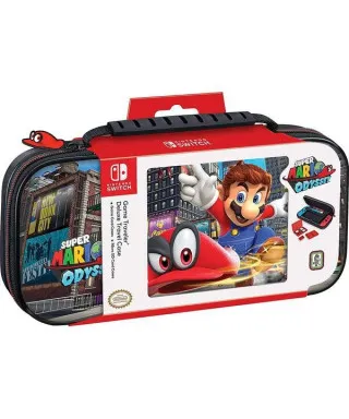 Torbica BigBen Deluxe Travel Case & Cartridge Case - Super Mario - Odyssey 