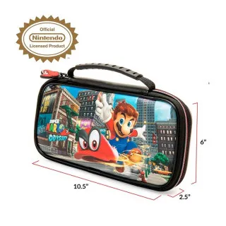 Torbica BigBen Deluxe Travel Case & Cartridge Case - Super Mario - Odyssey 