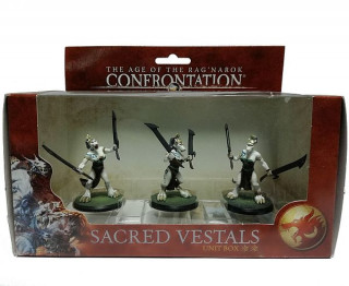 Mini Figure The Age Of The Rag'narok Confrontation - Secred Vestals - Unit Box 