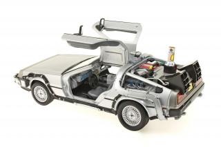 Model Cast Back to the Future II Diecast Model 1/24 - ´81 DeLorean LK Coupe Fly Wheel 