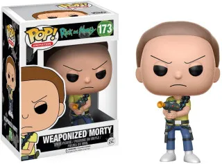 Bobble Figure Rick and Morty POP! - Weaponized Morty 