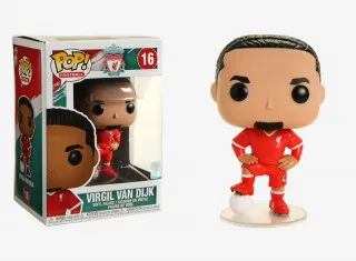 Bobble Figure Football - Liverpool POP! - Virgil Van Dijk 