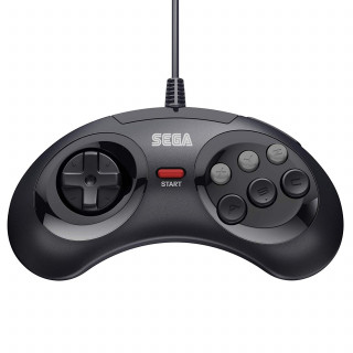 Gamepad Retro-Bit SEGA MD Mini 6-B USB Black 