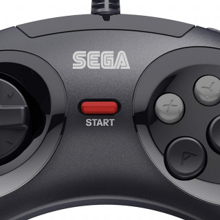 Gamepad Retro-Bit SEGA MD Mini 6-B USB Black 