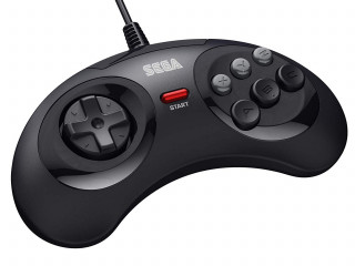 Gamepad Retro-Bit SEGA MD Mini 6-B USB Black 